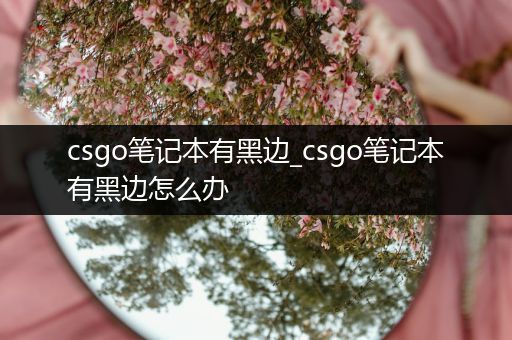 csgo笔记本有黑边_csgo笔记本有黑边怎么办