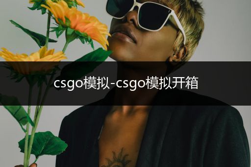 csgo模拟-csgo模拟开箱