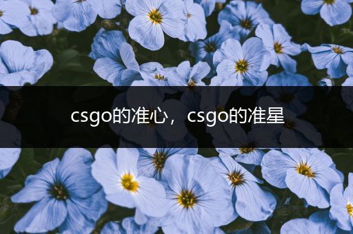 csgo的准心，csgo的准星