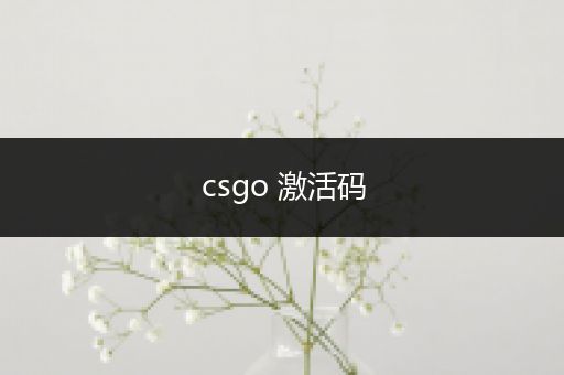 csgo 激活码