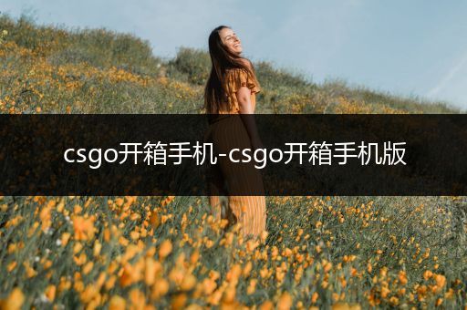 csgo开箱手机-csgo开箱手机版