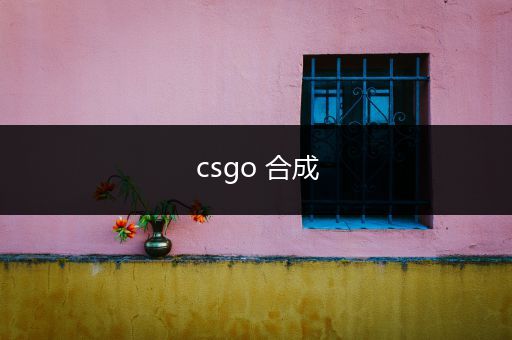 csgo 合成