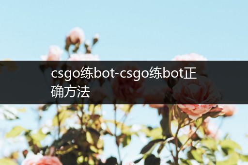 csgo练bot-csgo练bot正确方法