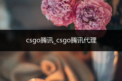 csgo腾讯_csgo腾讯代理