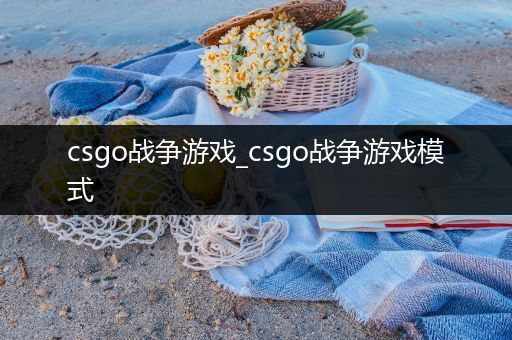 csgo战争游戏_csgo战争游戏模式