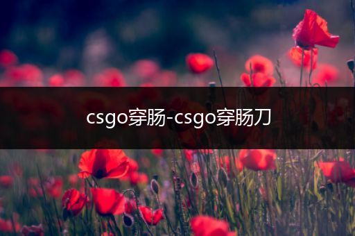 csgo穿肠-csgo穿肠刀