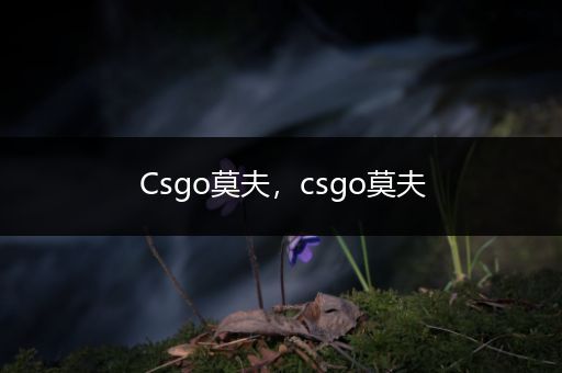 Csgo莫夫，csgo莫夫