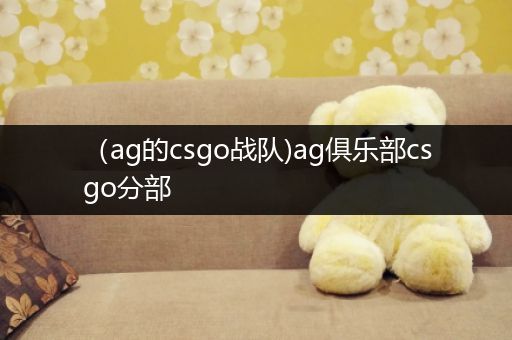 （ag的csgo战队)ag俱乐部csgo分部