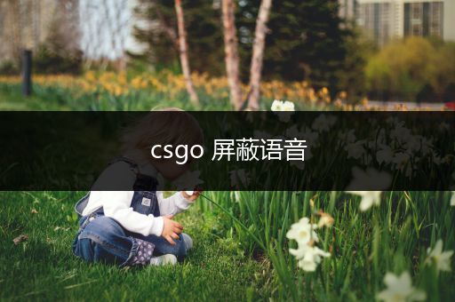 csgo 屏蔽语音