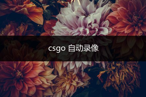 csgo 自动录像