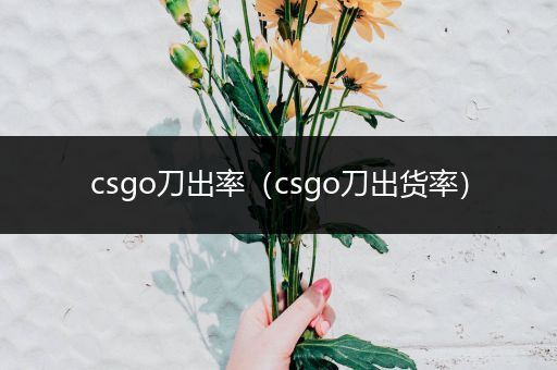 csgo刀出率（csgo刀出货率）