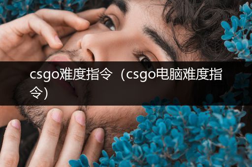 csgo难度指令（csgo电脑难度指令）