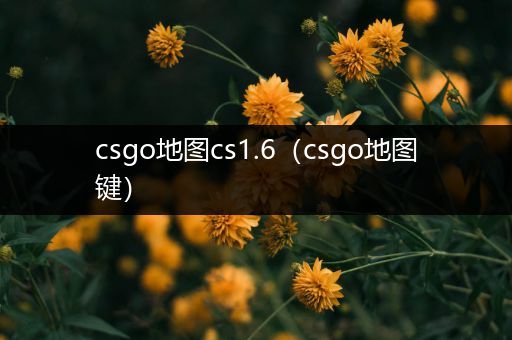 csgo地图cs1.6（csgo地图键）