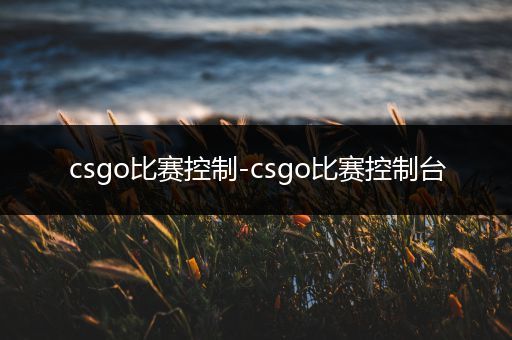 csgo比赛控制-csgo比赛控制台