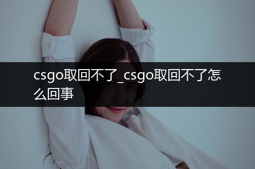 csgo取回不了_csgo取回不了怎么回事