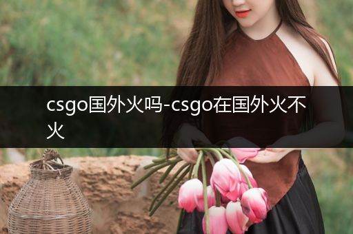 csgo国外火吗-csgo在国外火不火