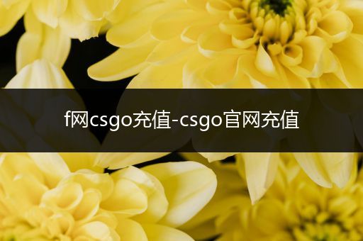 f网csgo充值-csgo官网充值