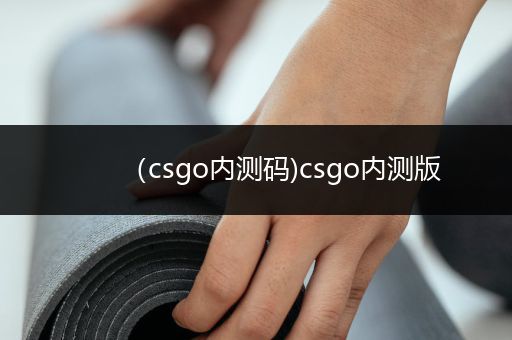 （csgo内测码)csgo内测版