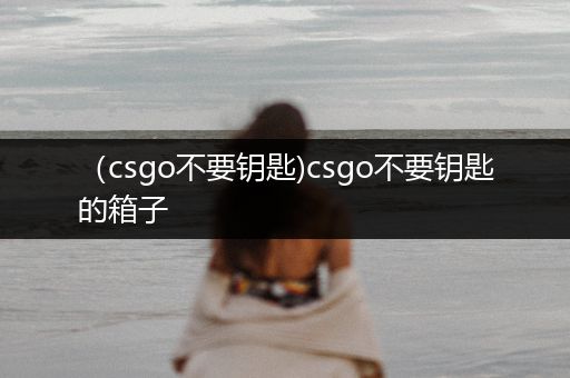 （csgo不要钥匙)csgo不要钥匙的箱子