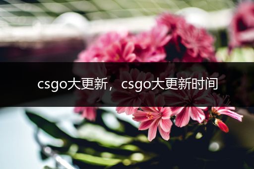 csgo大更新，csgo大更新时间