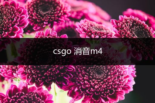 csgo 消音m4