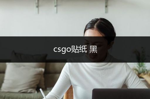 csgo贴纸 黑