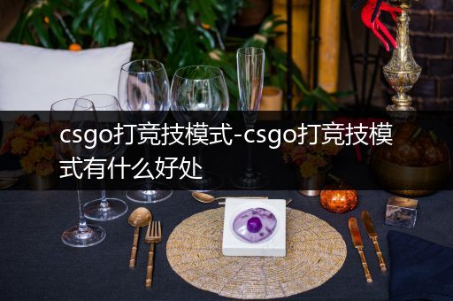 csgo打竞技模式-csgo打竞技模式有什么好处