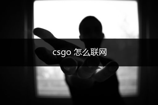 csgo 怎么联网