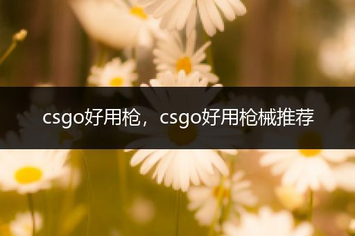 csgo好用枪，csgo好用枪械推荐