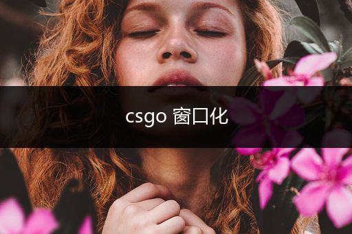 csgo 窗口化