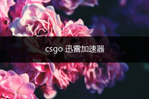 csgo 迅雷加速器