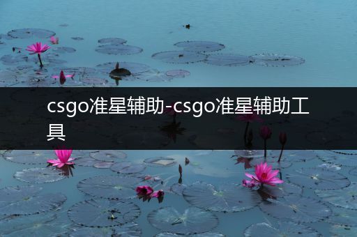 csgo准星辅助-csgo准星辅助工具