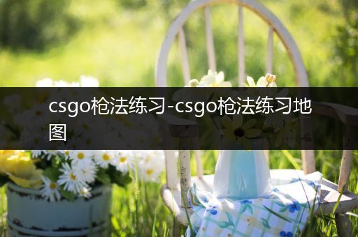 csgo枪法练习-csgo枪法练习地图