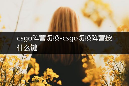 csgo阵营切换-csgo切换阵营按什么键