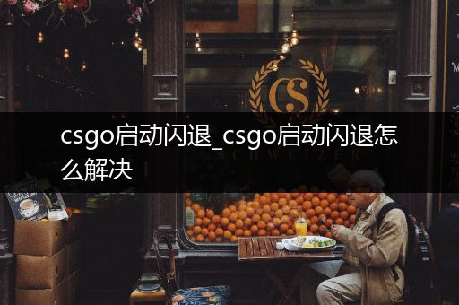 csgo启动闪退_csgo启动闪退怎么解决