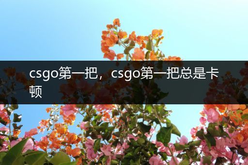 csgo第一把，csgo第一把总是卡顿