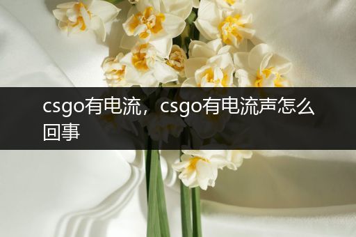 csgo有电流，csgo有电流声怎么回事