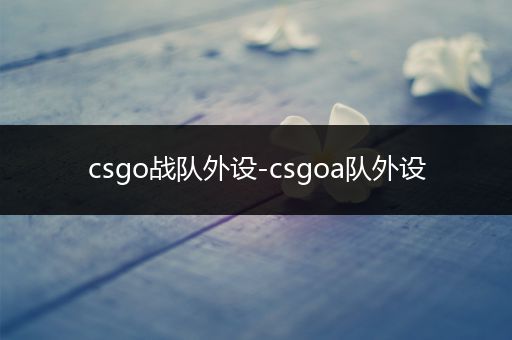 csgo战队外设-csgoa队外设